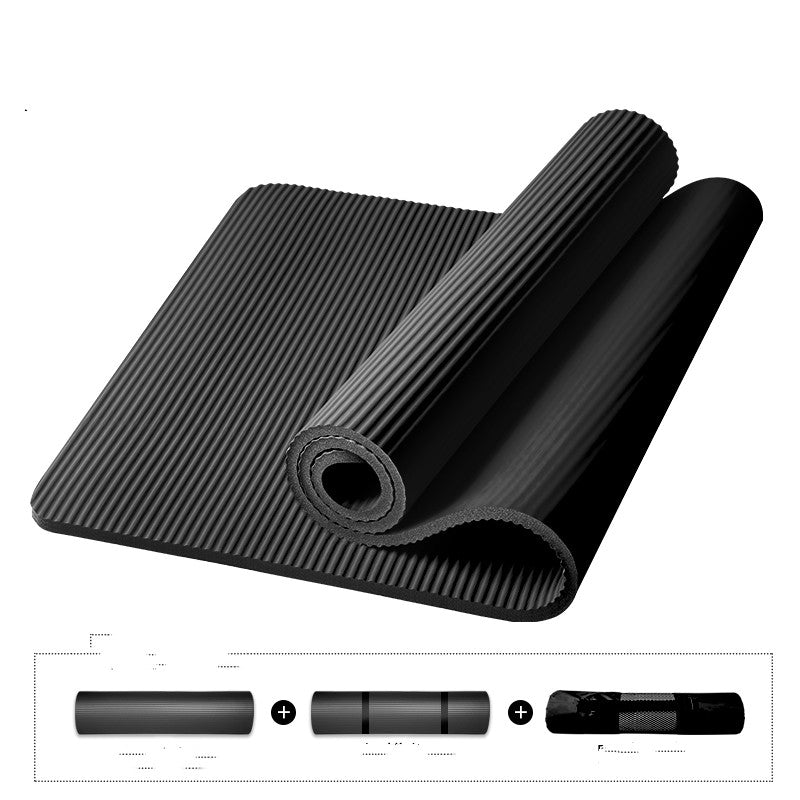 Non-Slip Yoga Exercise Mat For Fitness And Home Workouts