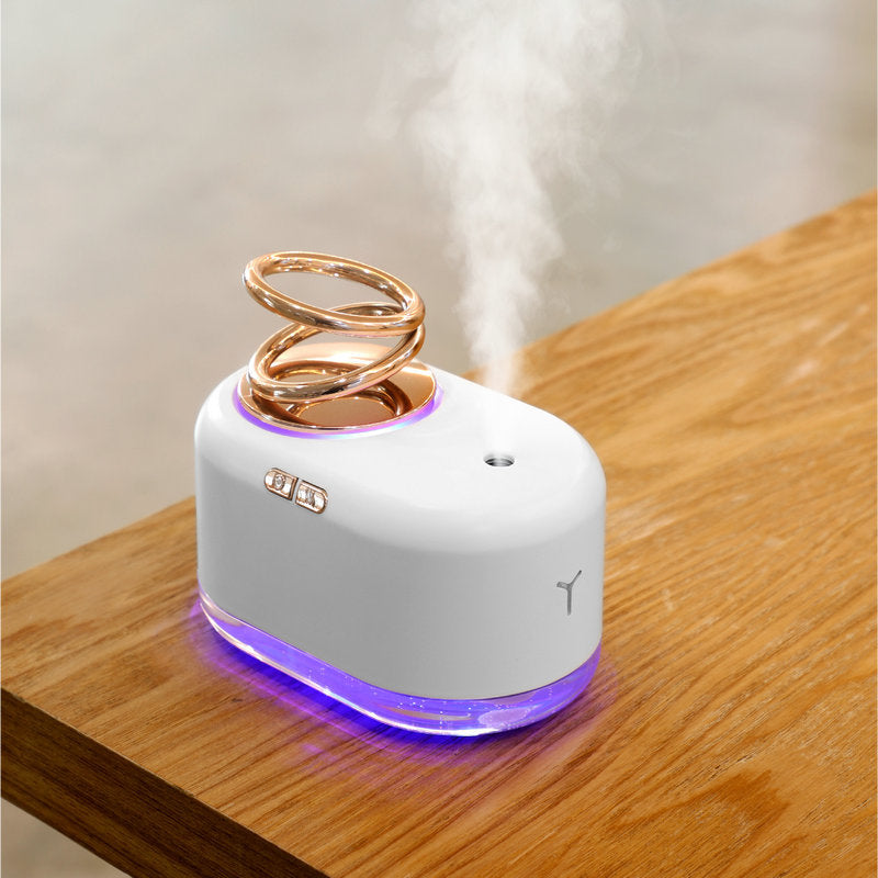 Suspended Double Ring Mini Humidifier For Home And Office Use