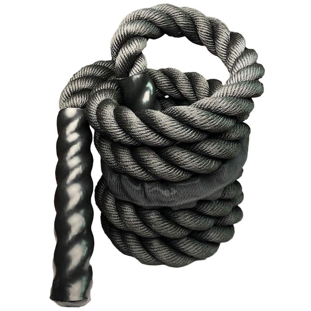 Heavy-Duty Triple-Strand Jump Rope For Fitness And Weight Training