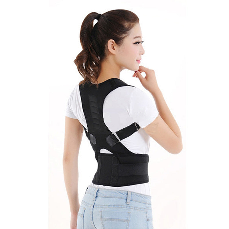 Adjustable Magnetic Posture Corrector Corset For Back And Shoulders