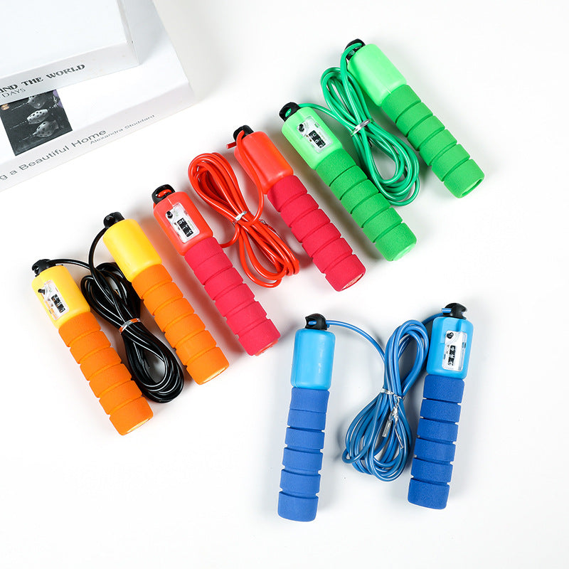 Professional Adjustable Skipping Rope With Counter For Adult Fitness