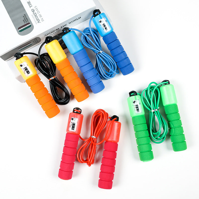 Professional Adjustable Skipping Rope With Counter For Adult Fitness