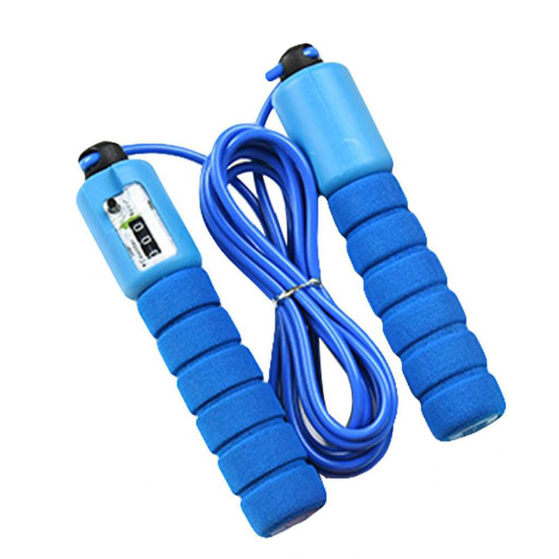 Professional Adjustable Skipping Rope With Counter For Adult Fitness