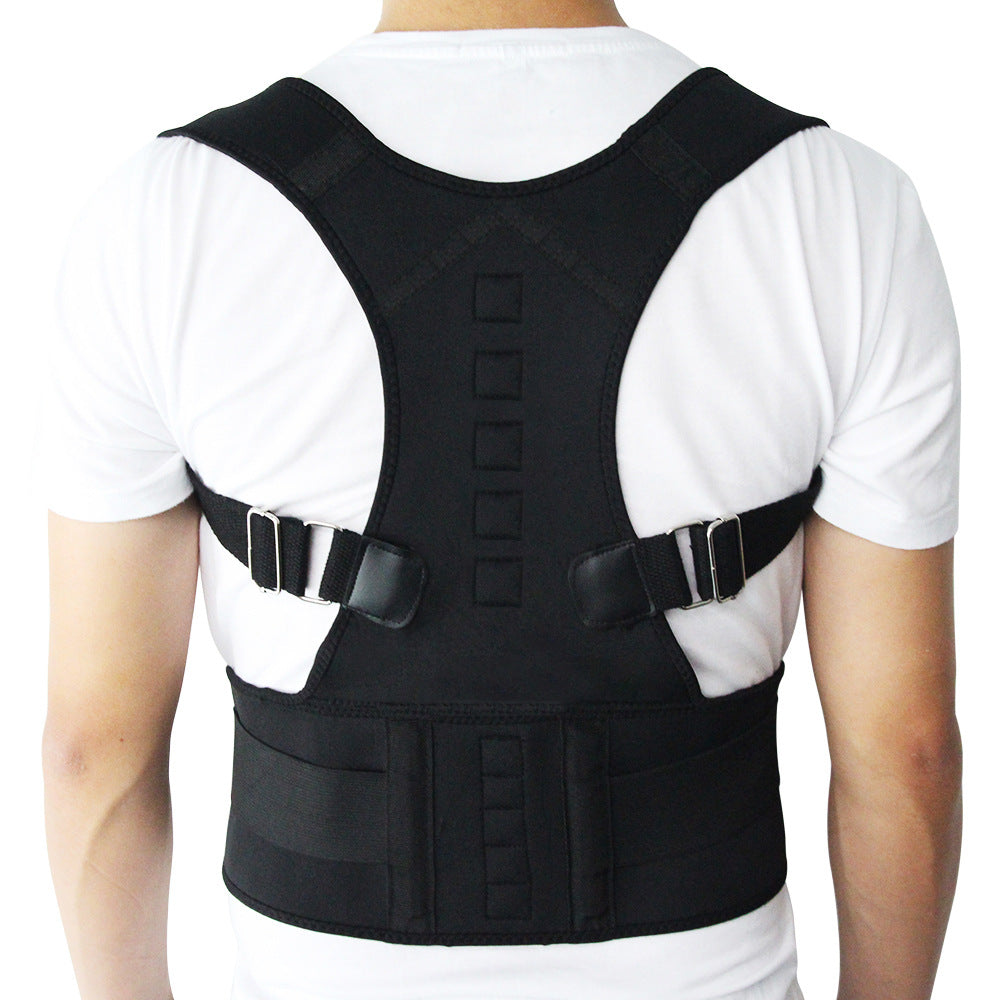 Adjustable Magnetic Posture Corrector Corset For Back And Shoulders