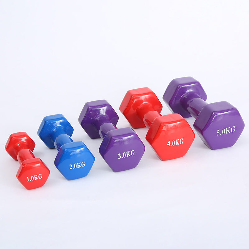 Colorful Fitness Dumbbells For Home Strength Training