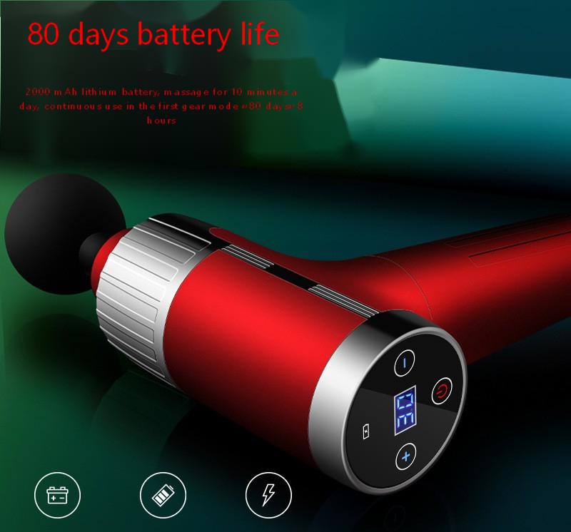 Mini Electric Fascia Massage Gun For Muscle Relaxation And Fitness