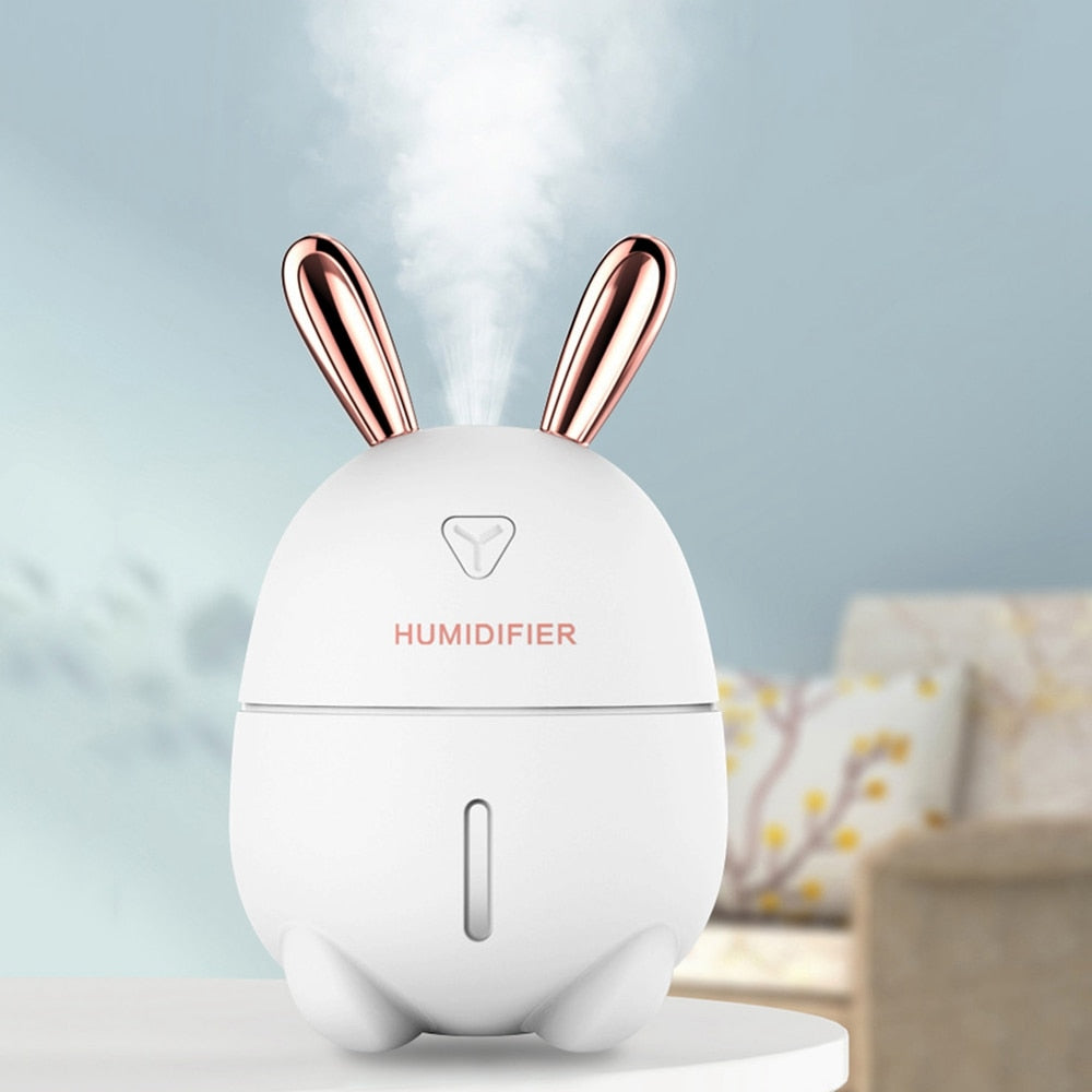Rabbit-Shaped Humidifier Atomizer For Home And Office Use