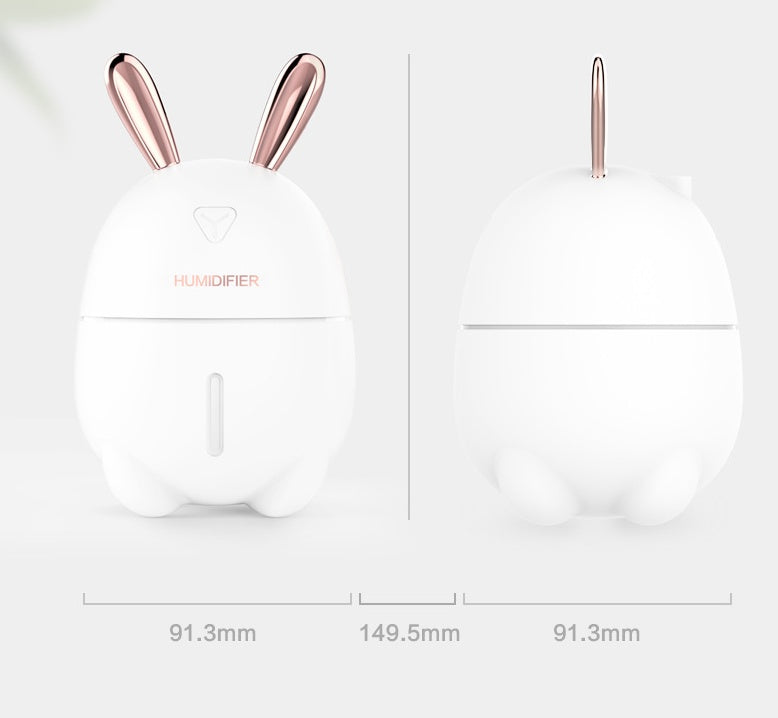 Rabbit-Shaped Humidifier Atomizer For Home And Office Use