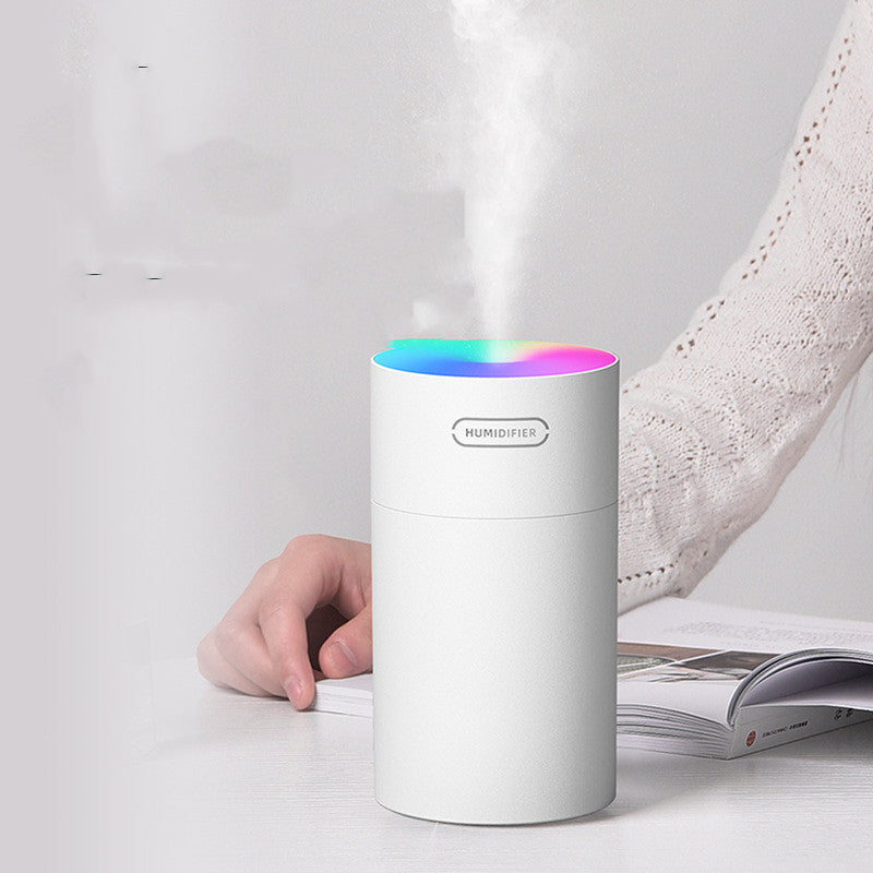 Mini USB Colorful Car And Office Humidifier With LED Light