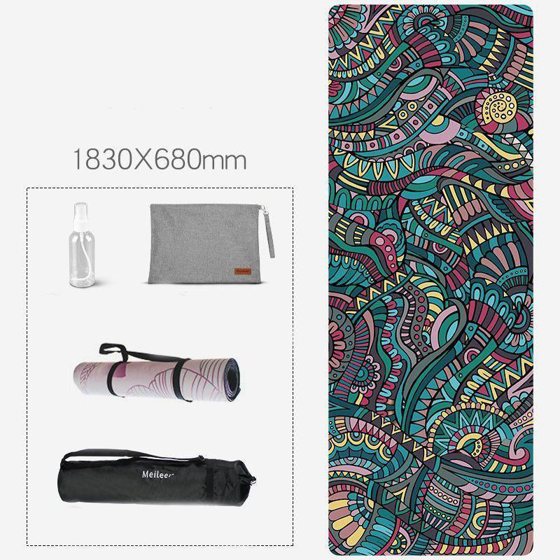 Non-Slip Yoga Exercise Mat For Fitness And Home Workouts