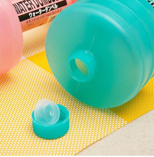 Imported Plastic Water Dumbbells For Women Fitness Exercise Training