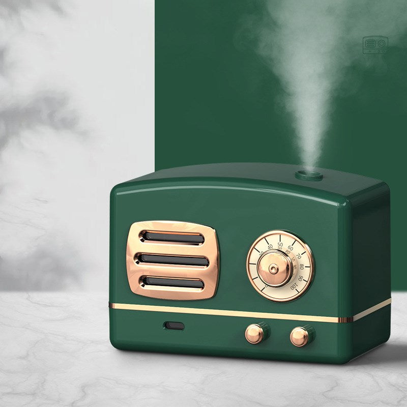 Retro-Style Portable Humidifier For Home And Office Use