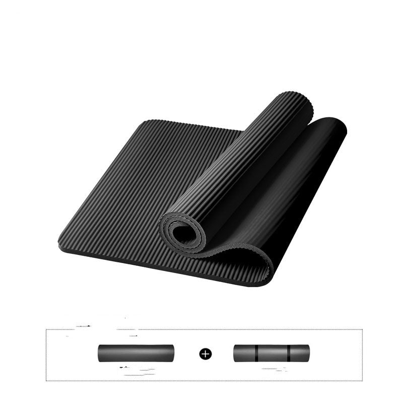 Non-Slip Yoga Exercise Mat For Fitness And Home Workouts