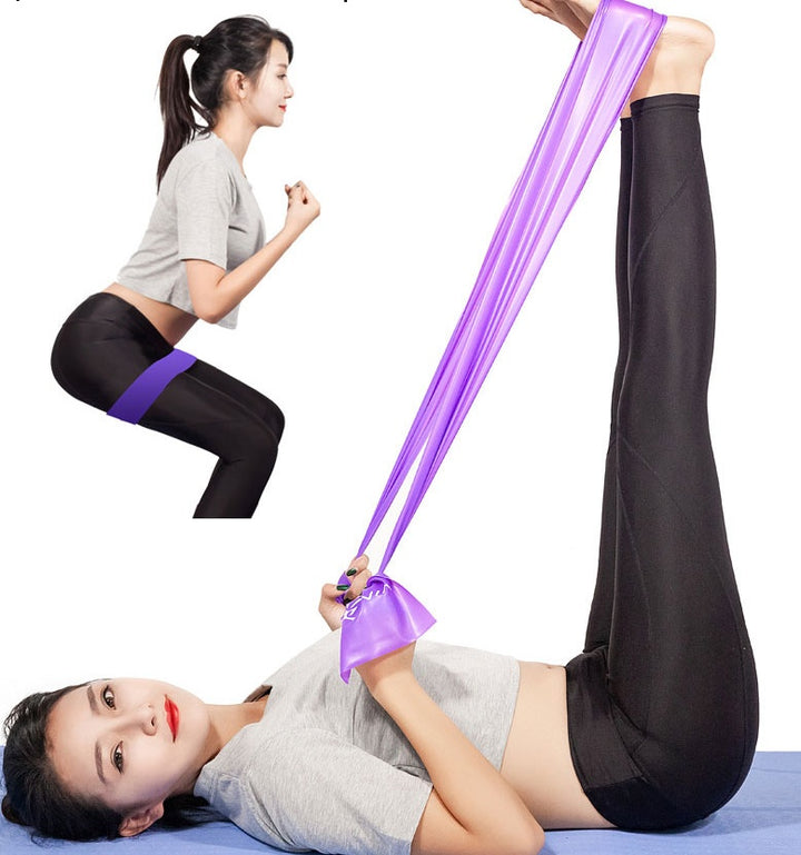 Yoga Fitness Resistance Band For Strength Training And Stretching