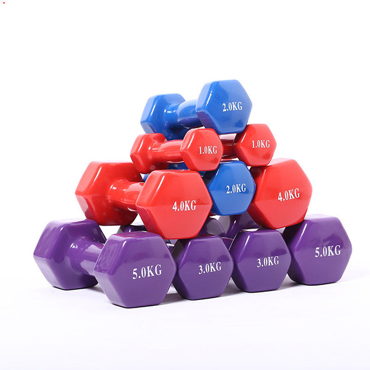 Colorful Fitness Dumbbells For Home Strength Training