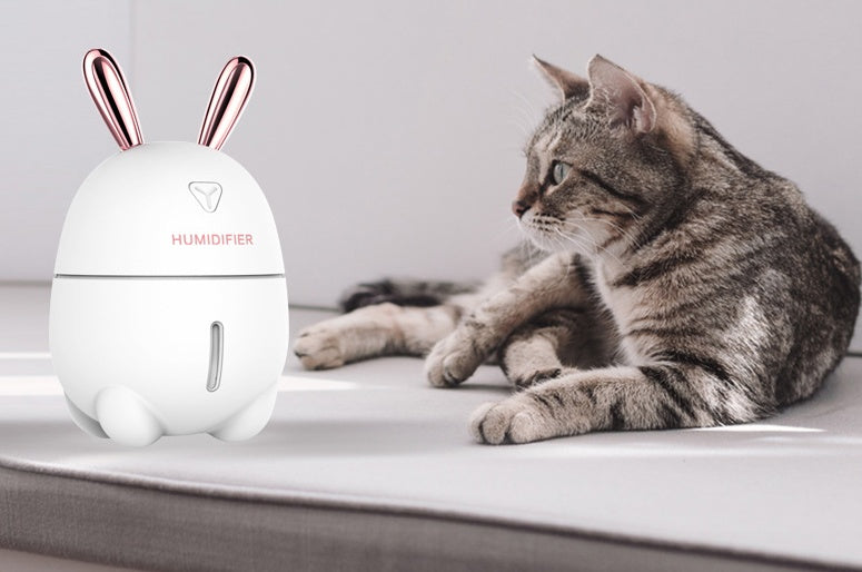 Rabbit-Shaped Humidifier Atomizer For Home And Office Use