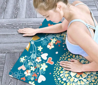 Non-Slip Yoga Mat For Home And Fitness Workouts