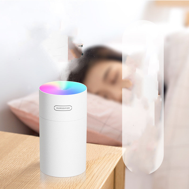 Mini USB Colorful Car And Office Humidifier With LED Light