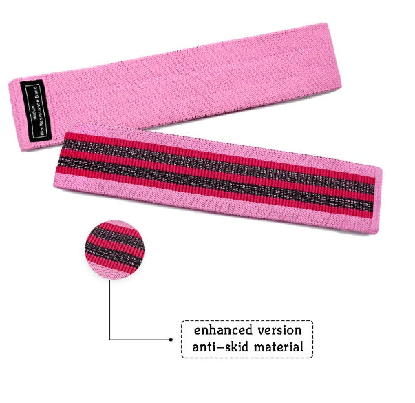 Fabric Resistance Bands For Strength Training And Workouts