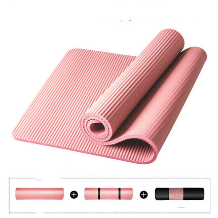 Non-Slip Yoga Exercise Mat For Fitness And Home Workouts