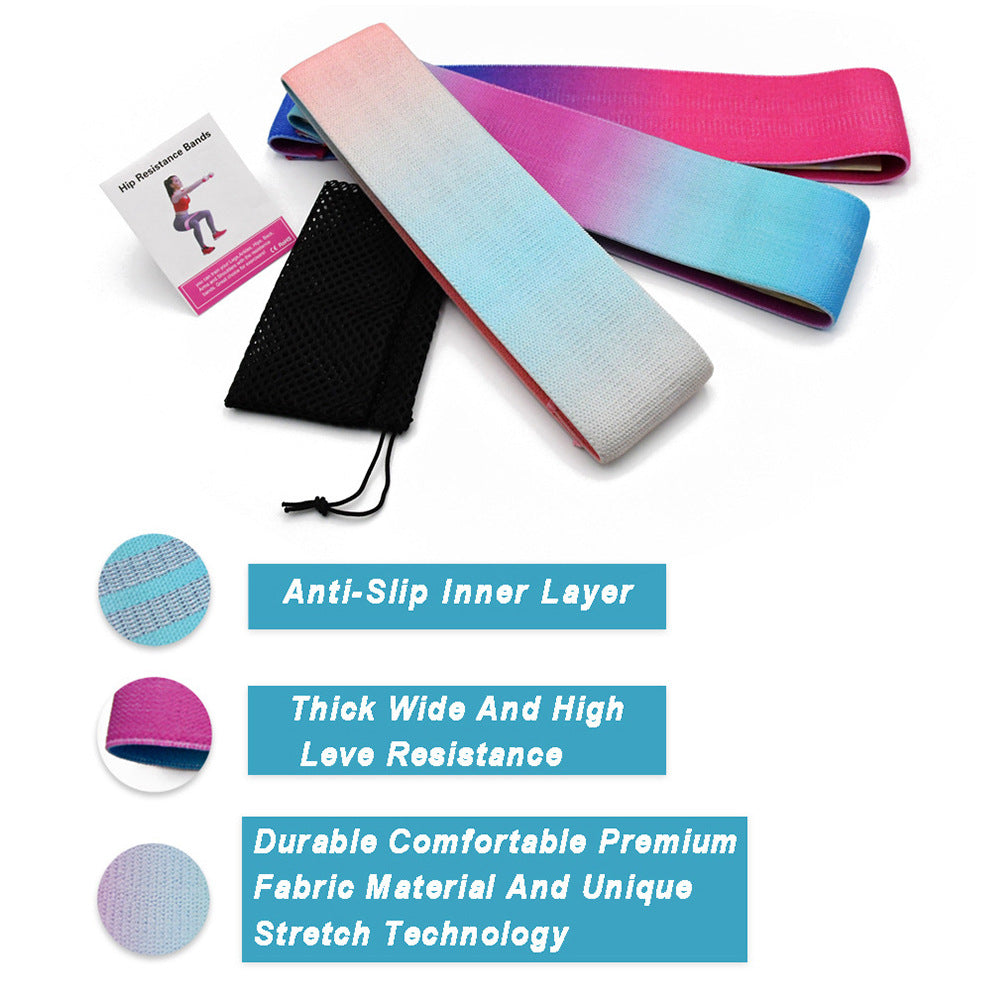 Anti-Slip Squat Resistance Band For Glute Fitness And Shaping
