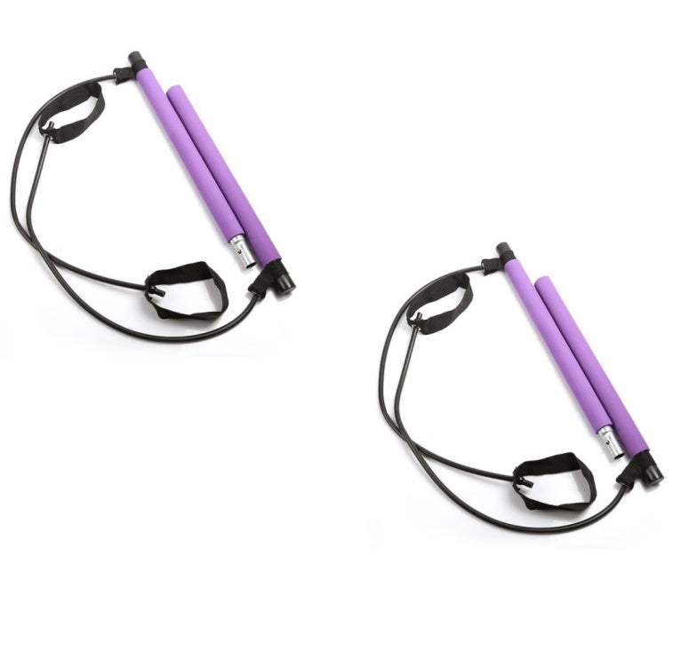 Yoga And Crossfit Resistance Bands With Pull Rope For Portable Pilates Training