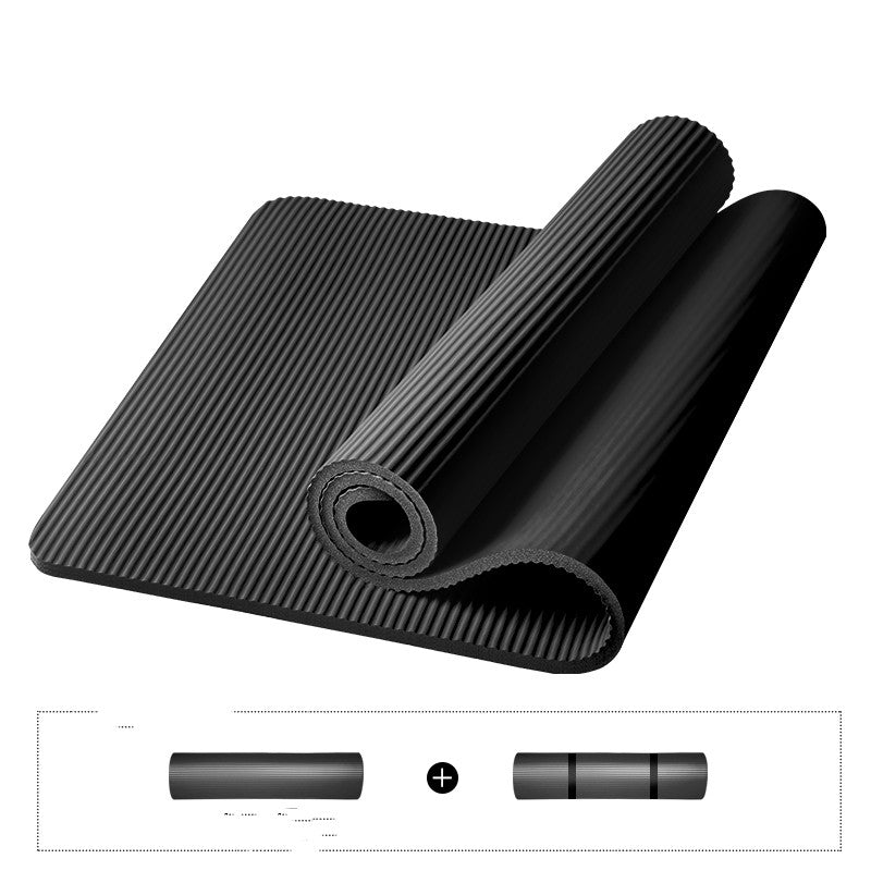 Non-Slip Yoga Exercise Mat For Fitness And Home Workouts