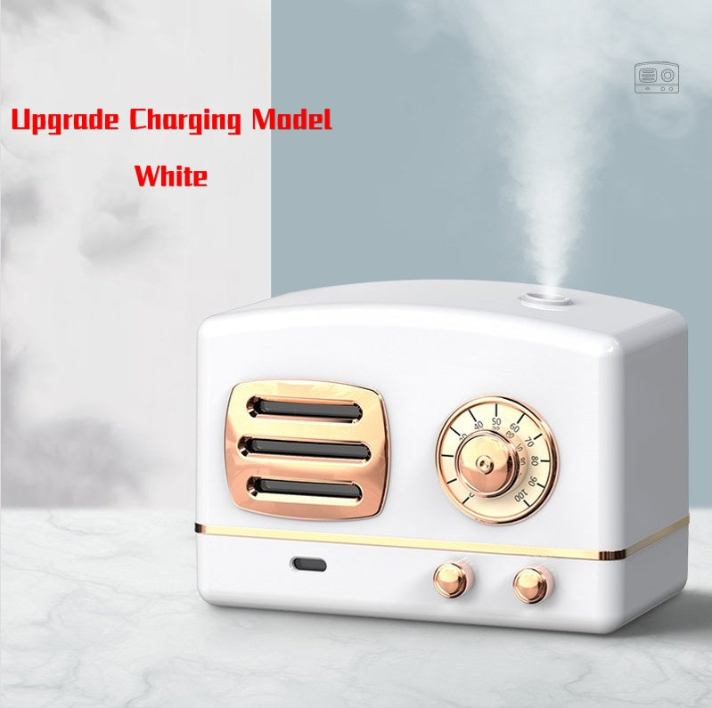 Retro-Style Portable Humidifier For Home And Office Use