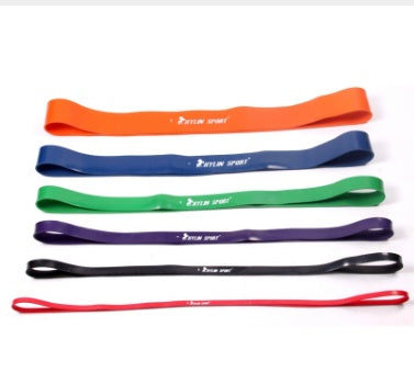 Natural Latex Resistance Bands Set With 6 Sizes For Strength And Fitness Training