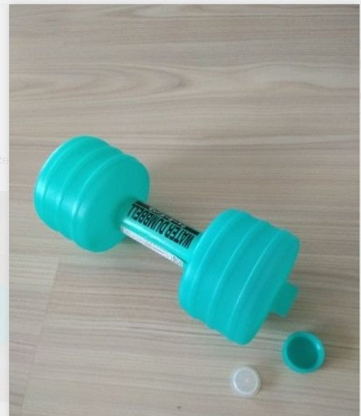 Imported Plastic Water Dumbbells For Women Fitness Exercise Training