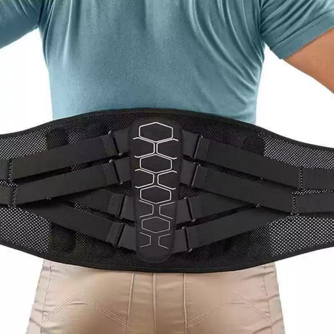 Men’s Lumbar Support Belt For Fitness And Back Support