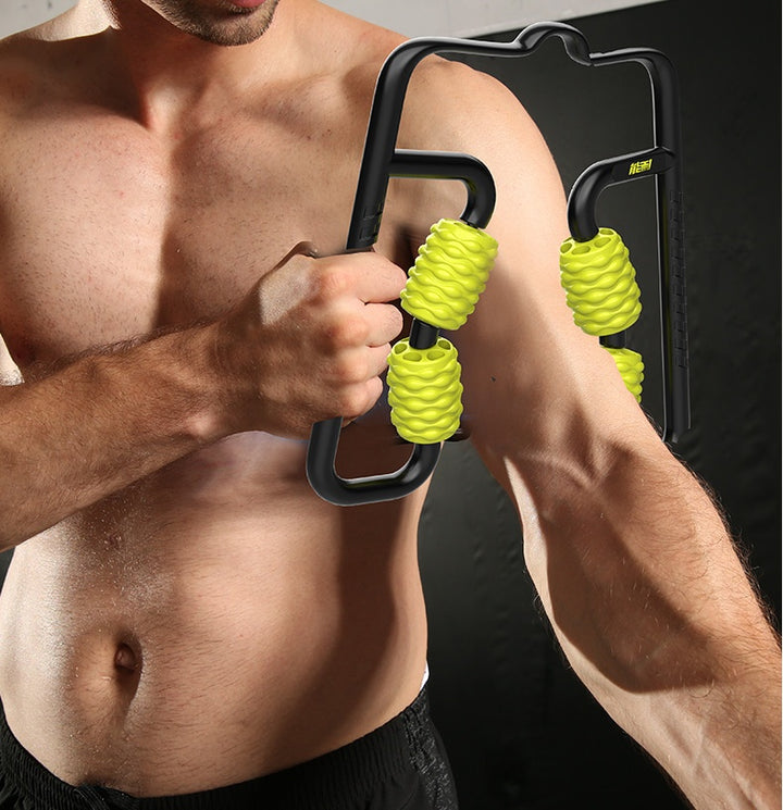 Foam Shaft Muscle Massage Roller For Deep Tissue Relief