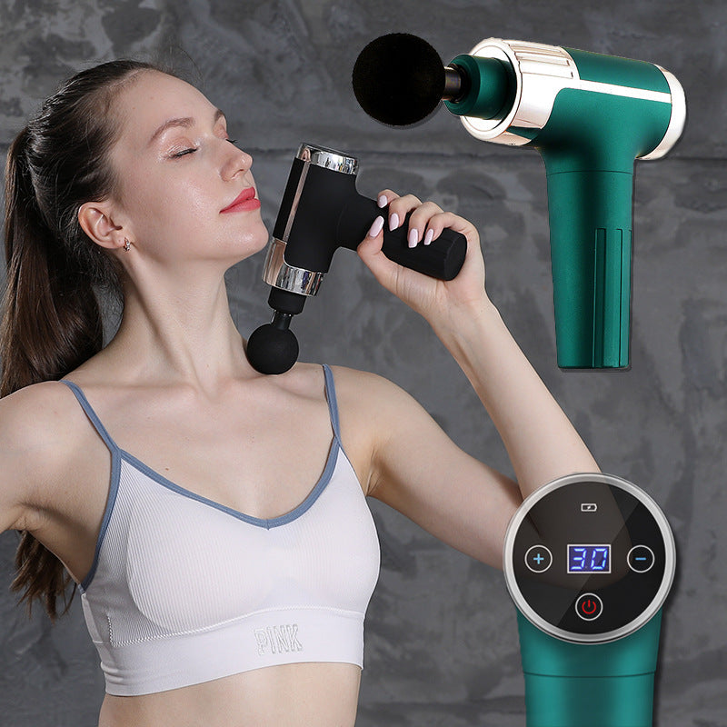 Mini Electric Fascia Massage Gun For Muscle Relaxation And Fitness