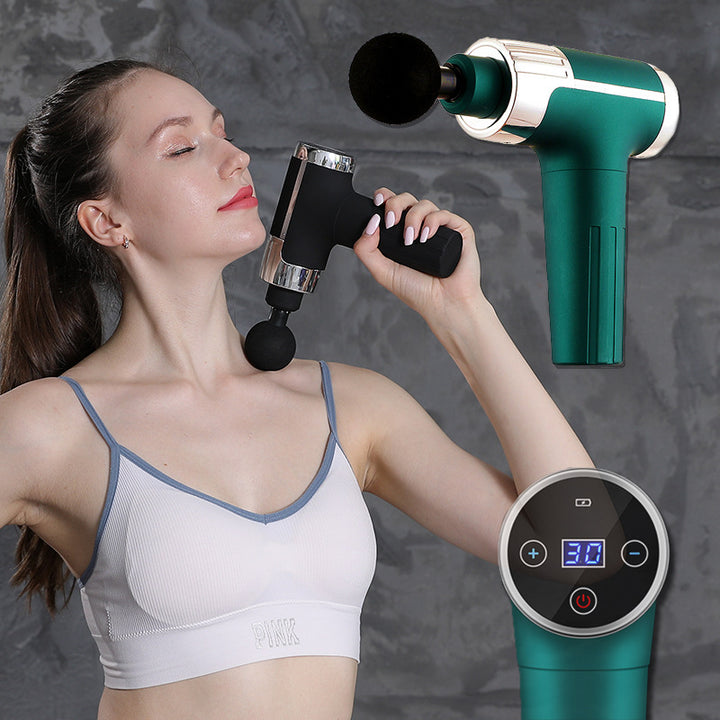 Mini Electric Fascia Massage Gun For Muscle Relaxation And Fitness
