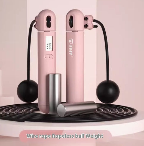 Electronic Cordless Jump Rope With Counting For Weight Loss And Fitness