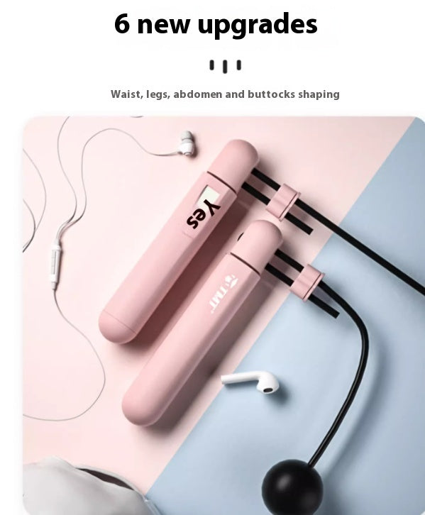 Electronic Cordless Jump Rope With Counting For Weight Loss And Fitness