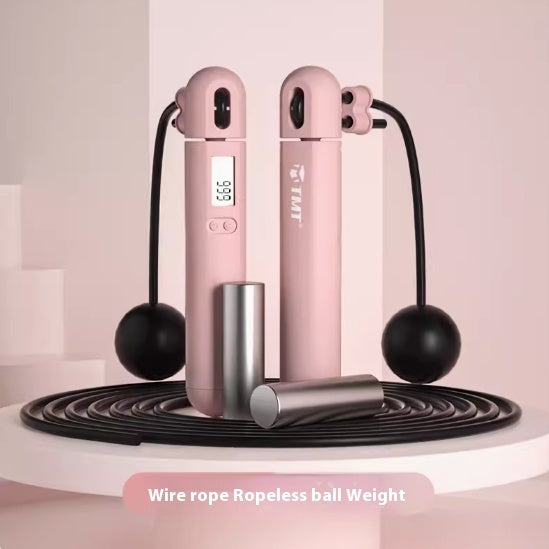 Electronic Cordless Jump Rope With Counting For Weight Loss And Fitness