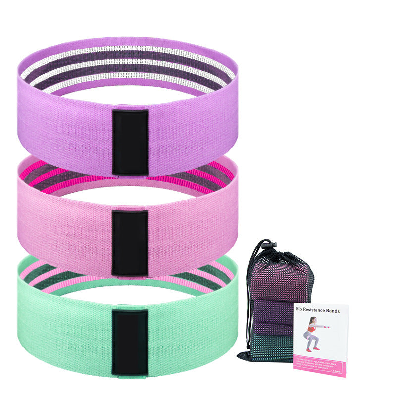 Fabric Resistance Bands For Strength Training And Workouts