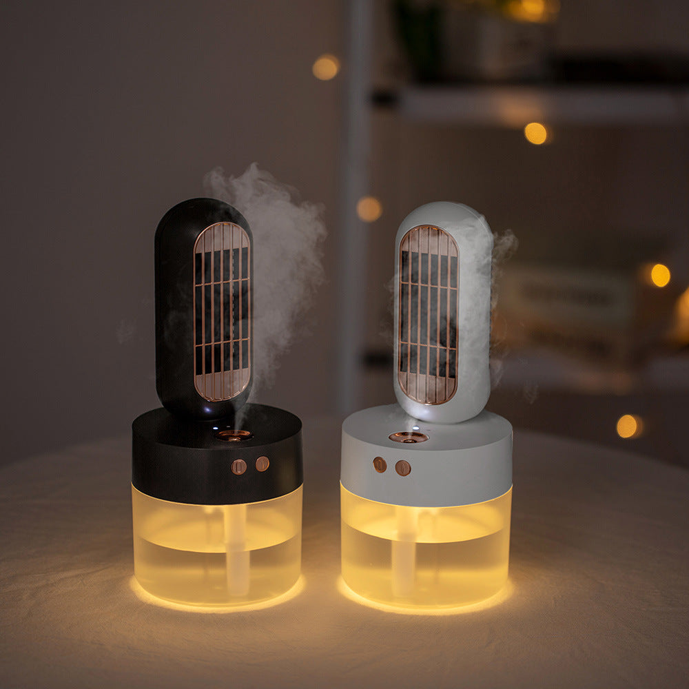 Portable Small Humidifier Fan For Home And Office Use