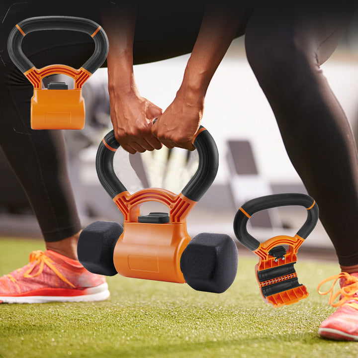 Kettlebell Grip Single Hole Dumbbell Portable ABS Adapter