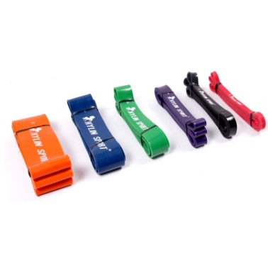 Natural Latex Resistance Bands Set With 6 Sizes For Strength And Fitness Training