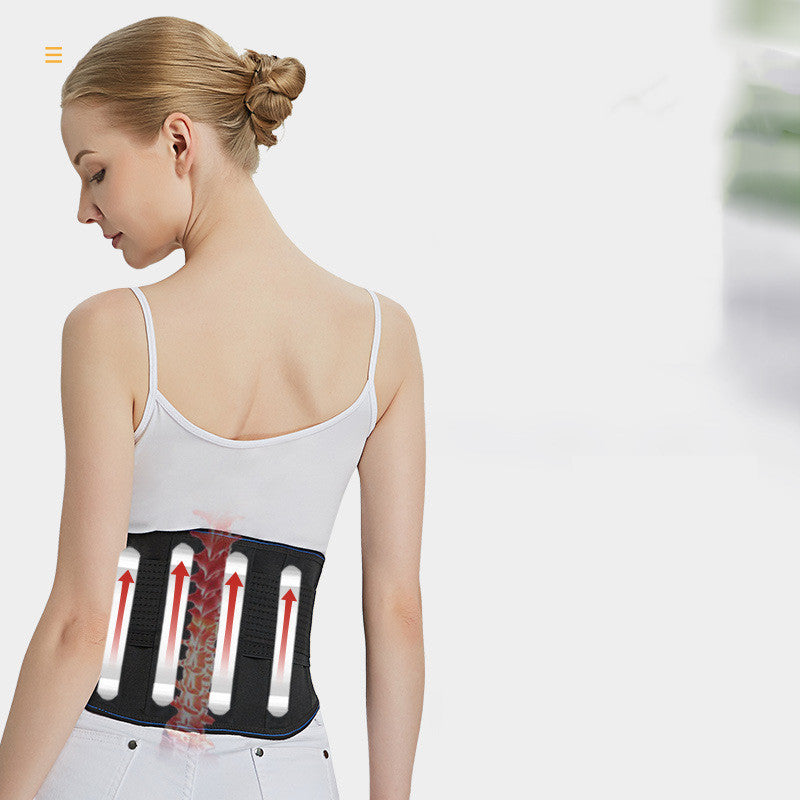 Lumbar Support Belt Steel Plate Lumbar Disc Herniation Restraint Belt