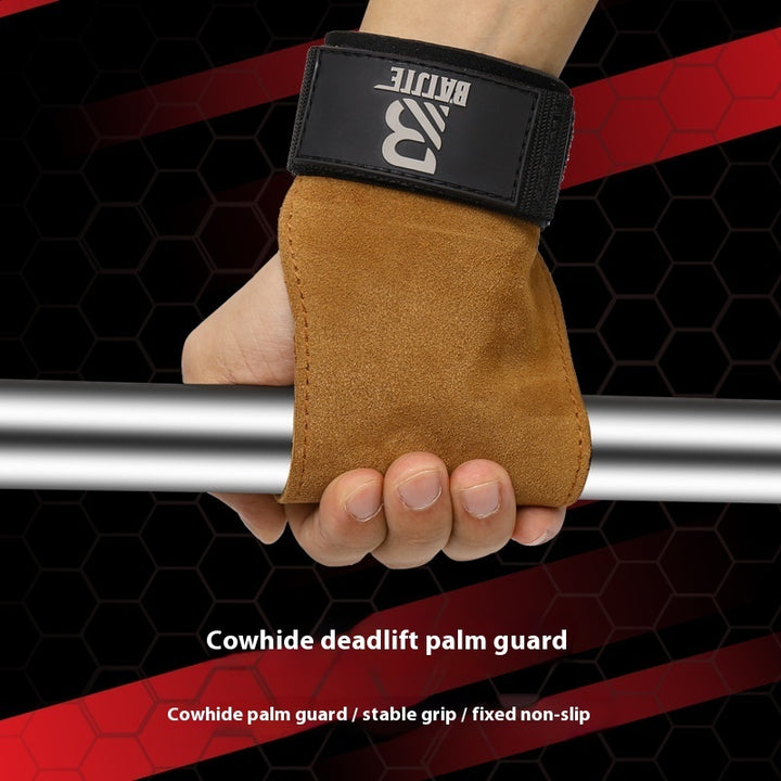 Hard Pull Horizontal Bar With Wrist And Hand Protectors For Fitness