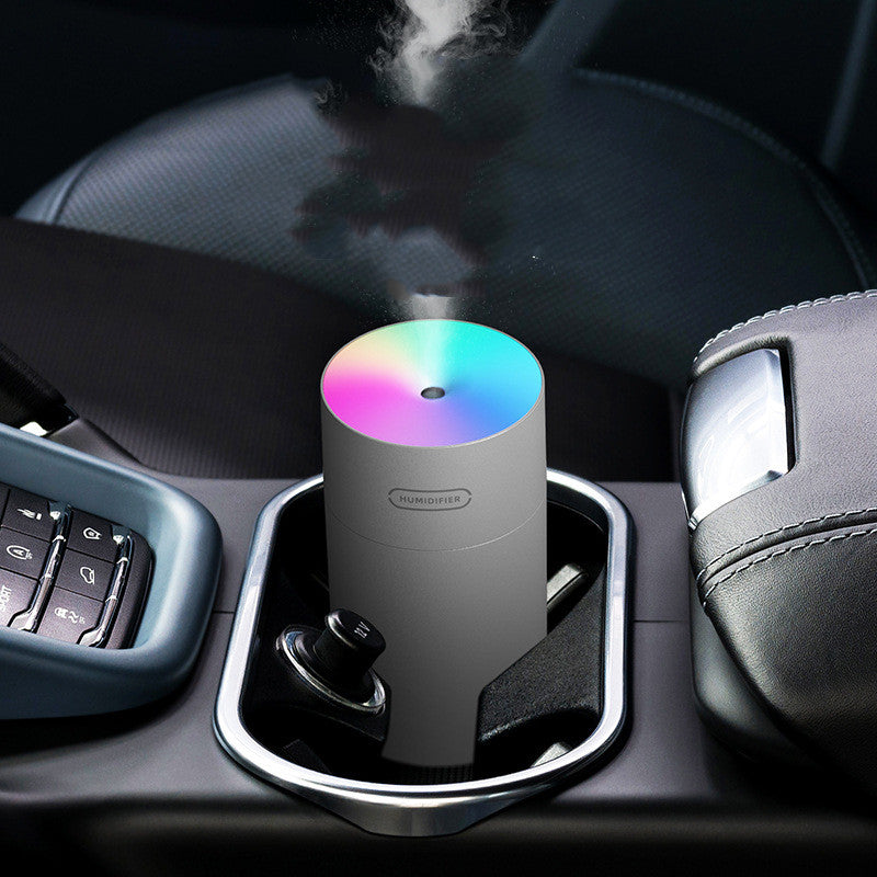 Mini USB Colorful Car And Office Humidifier With LED Light