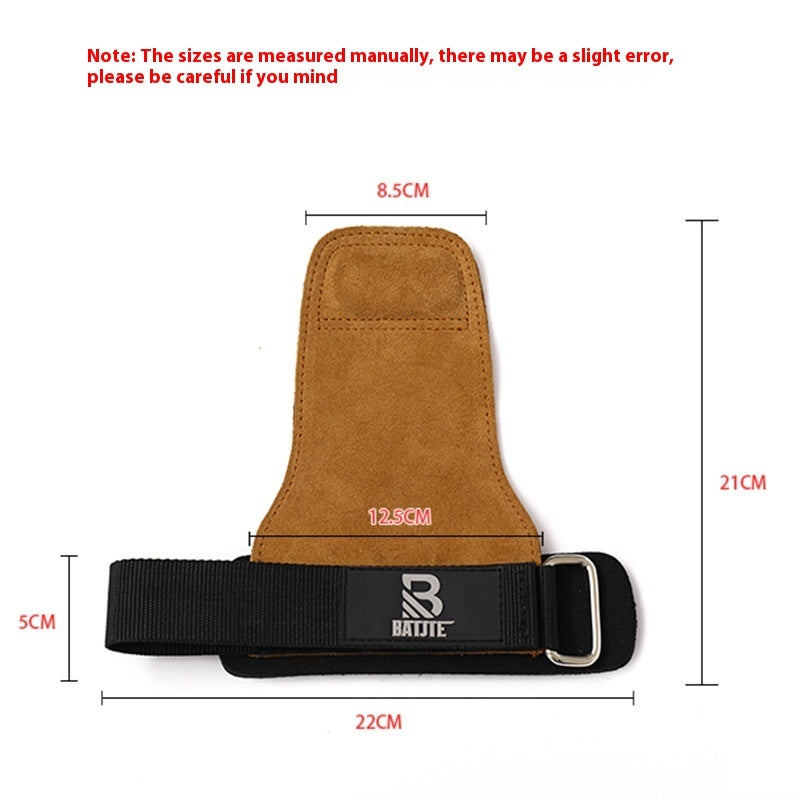 Hard Pull Horizontal Bar With Wrist And Hand Protectors For Fitness