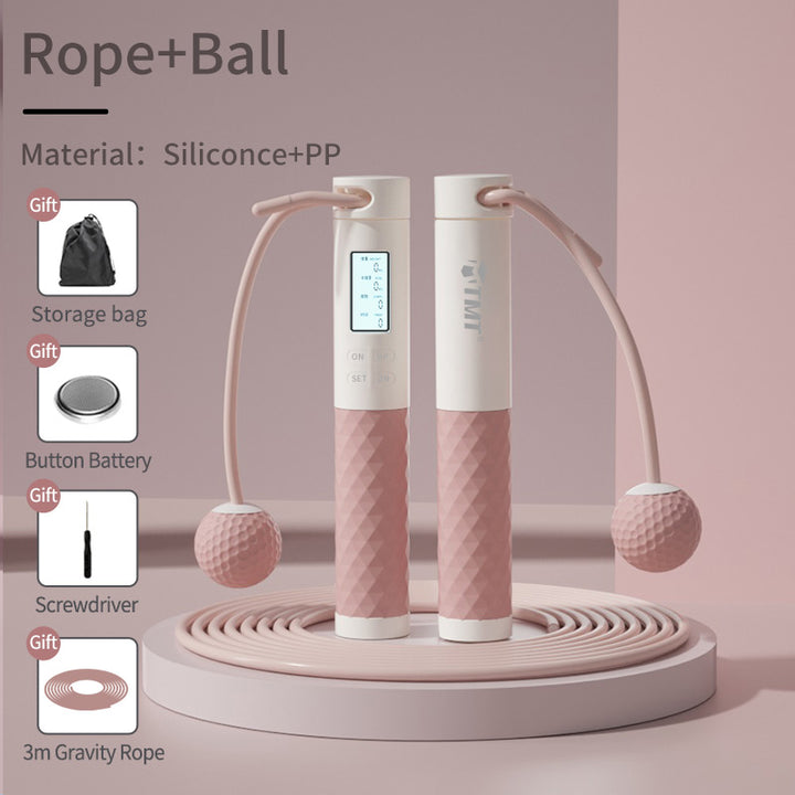 Cordless Smart Jump Rope With Counter For Fitness And Fat Burning