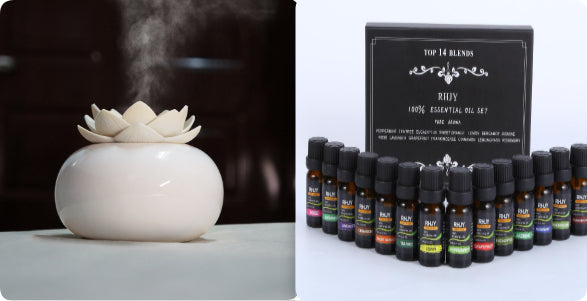 Lotus-Shaped Portable Humidifier For Home And Office Use