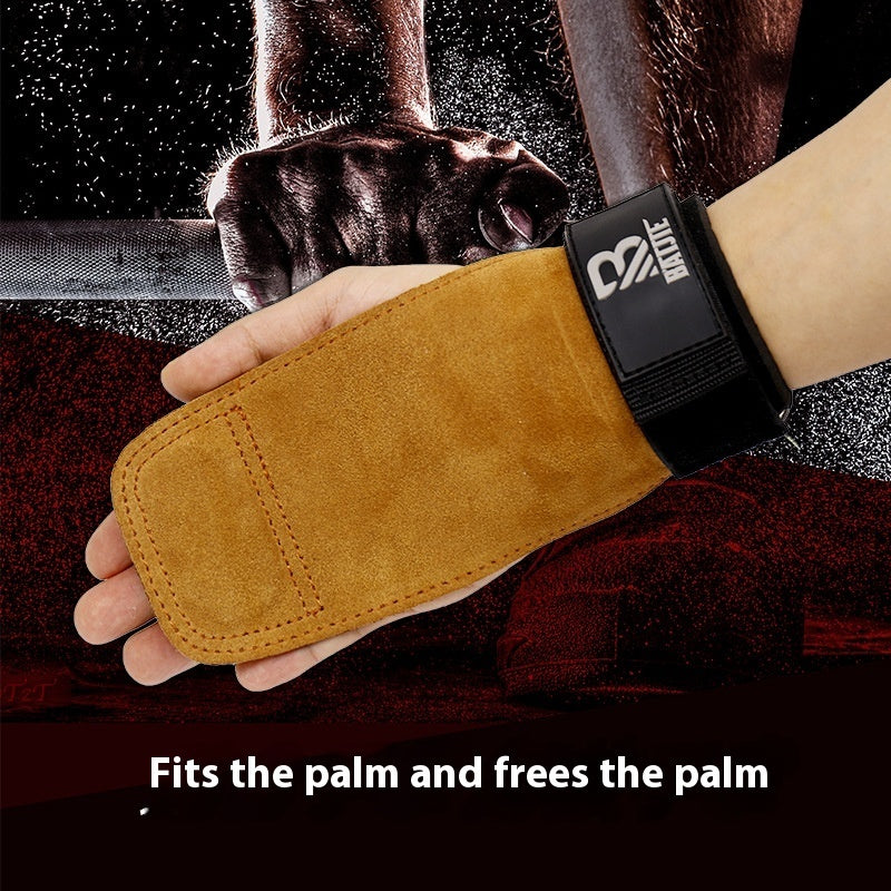 Hard Pull Horizontal Bar With Wrist And Hand Protectors For Fitness