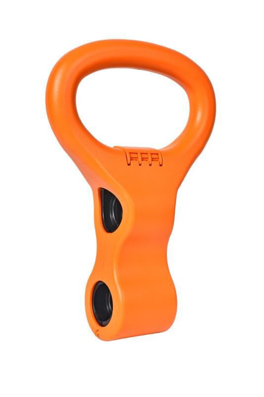 Kettlebell Grip Single Hole Dumbbell Portable ABS Adapter